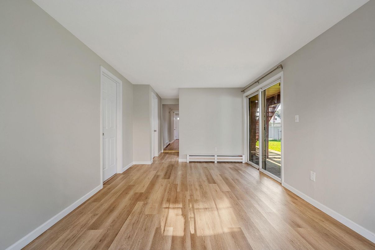 Empty room, Interior, Wood Texture Flooring