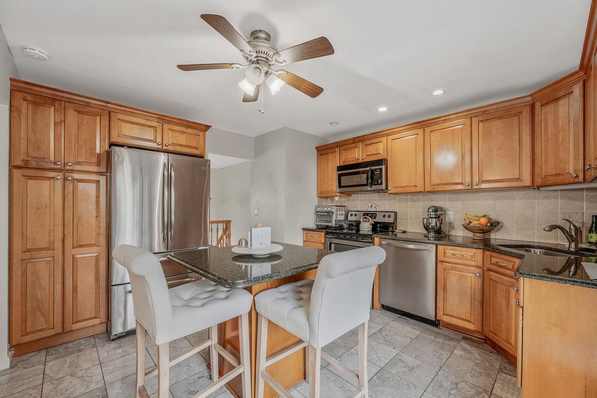 Interior, Kitchen, Recessed Lighting, Stainless Steel Appliances