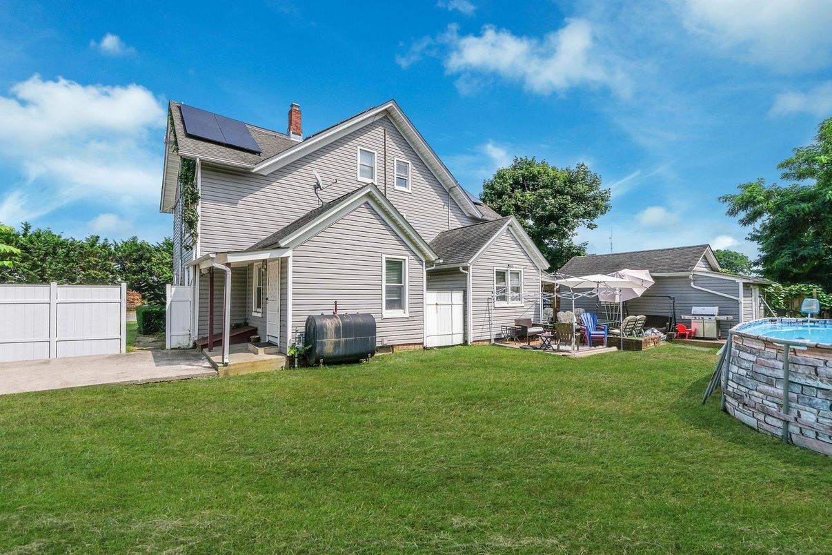Backyard, Exterior, Pool, Solar Panels