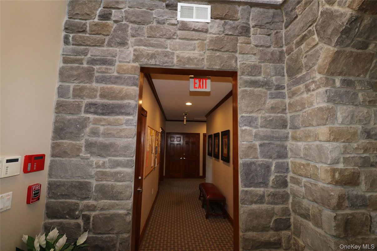 Interior, Recessed Lighting, Stone Walls