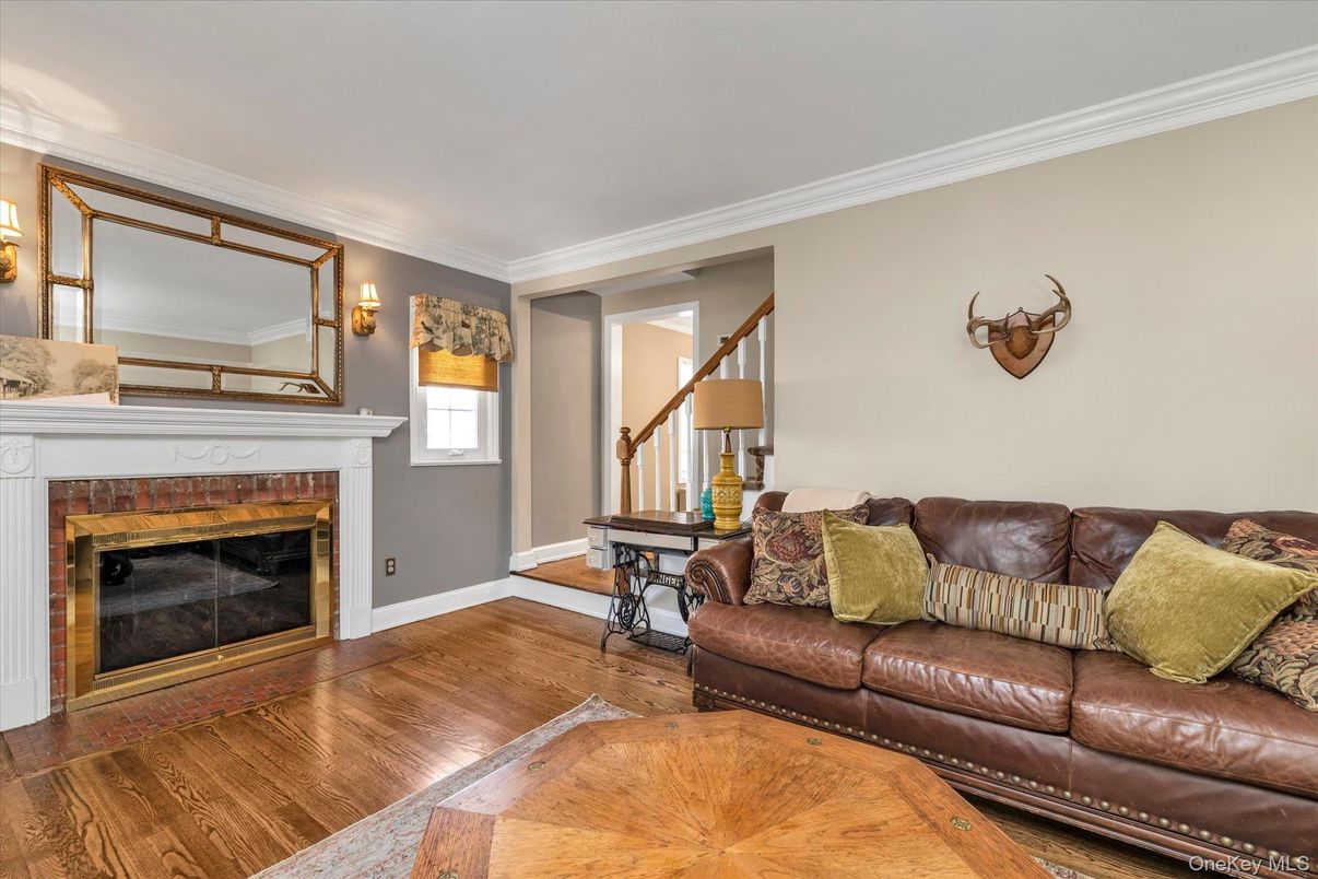 Fireplace, Interior, Wood Texture Flooring