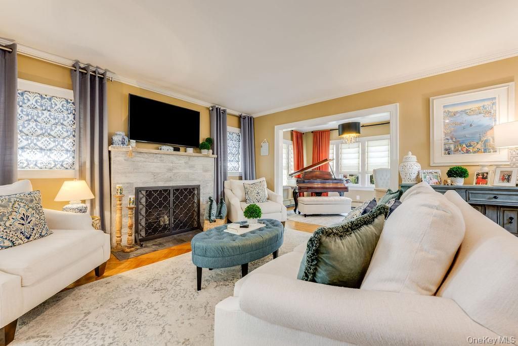 Fireplace, Interior, Living room, Piano, Wood Texture Flooring