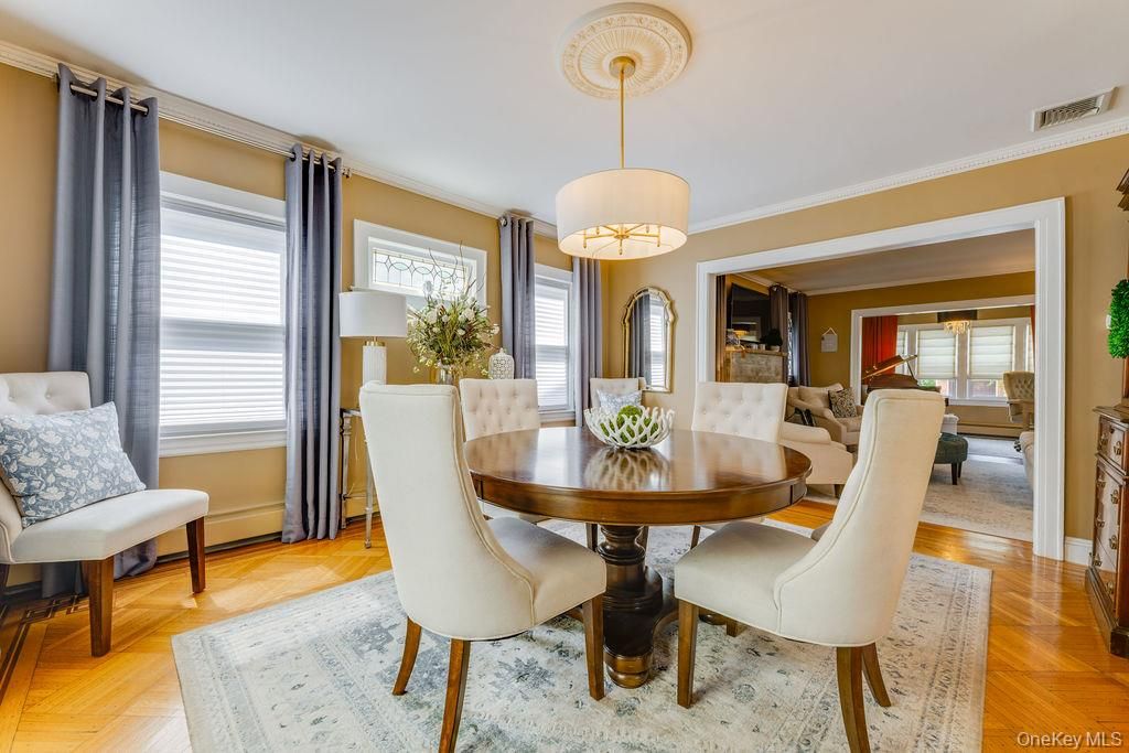 Dining room, Interior, Wood Texture Flooring