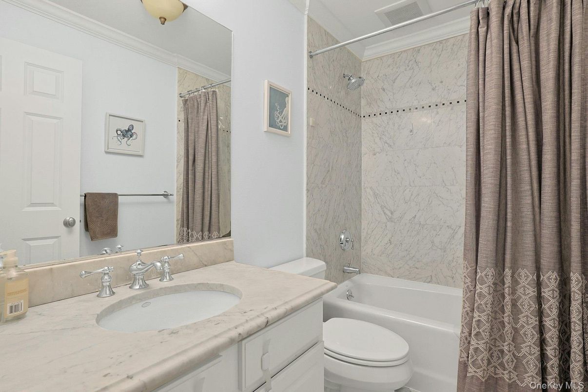 Bathroom, Interior, Marble Walls