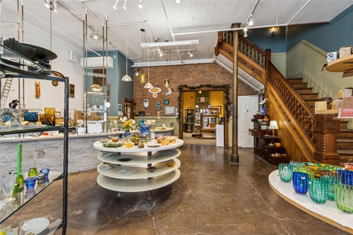 Interior, Pendant Lights, Stone Walls