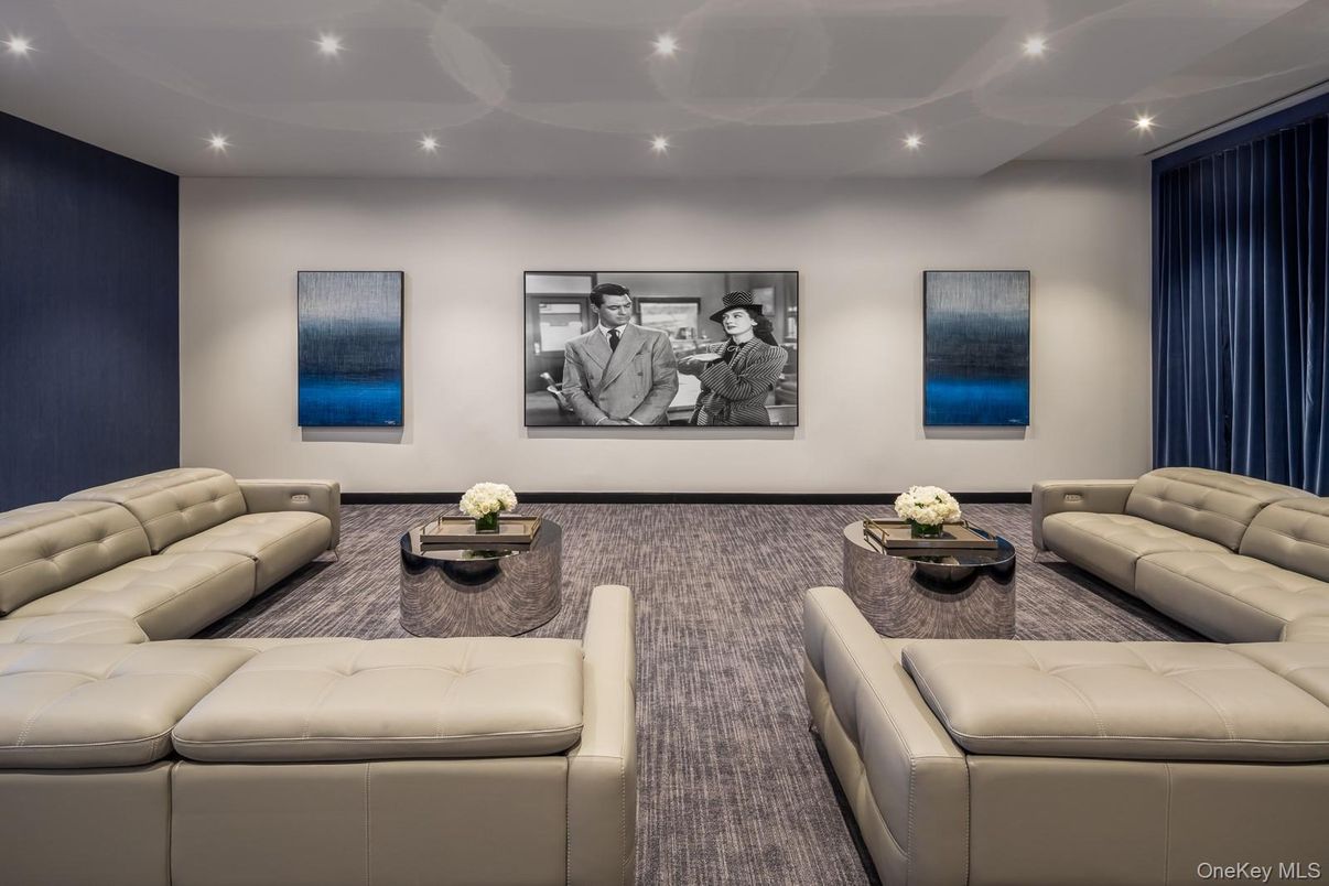 Interior, Recessed Lighting, Theatre Room