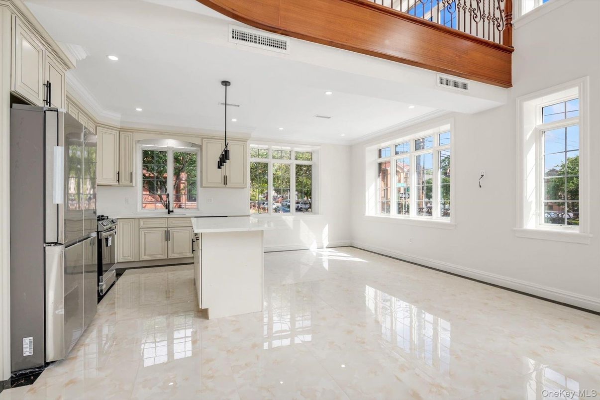 Interior, Kitchen, Pendant Lights, Recessed Lighting