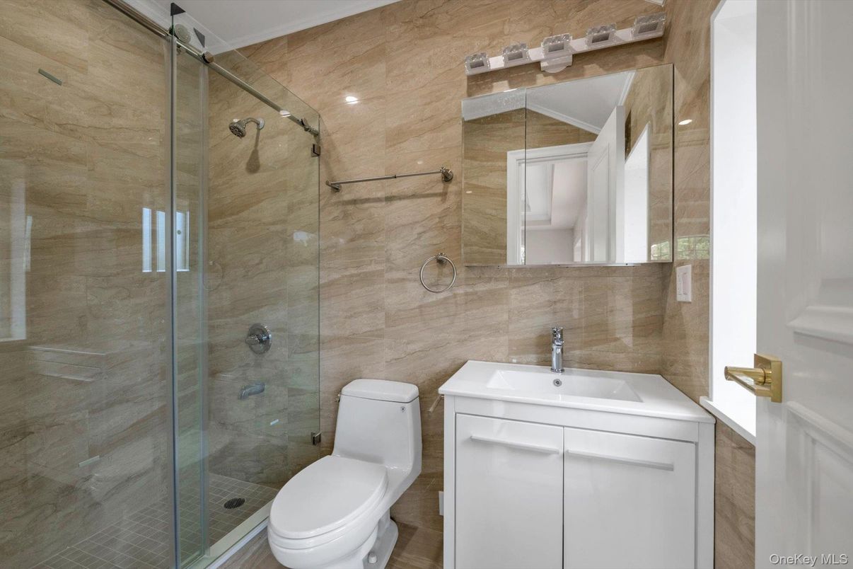 Bathroom, Glass Shower, Interior