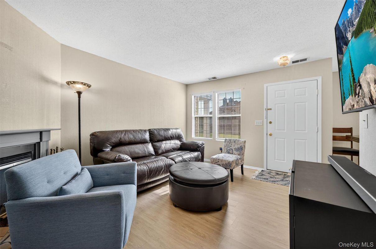 Fireplace, Interior, Living room, Wood Texture Flooring
