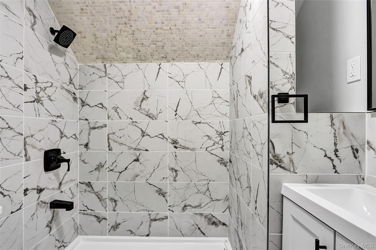 Bathroom, Interior, Marble Walls