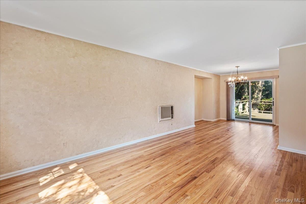 Chandelier, Empty room, Interior, Wood Texture Flooring