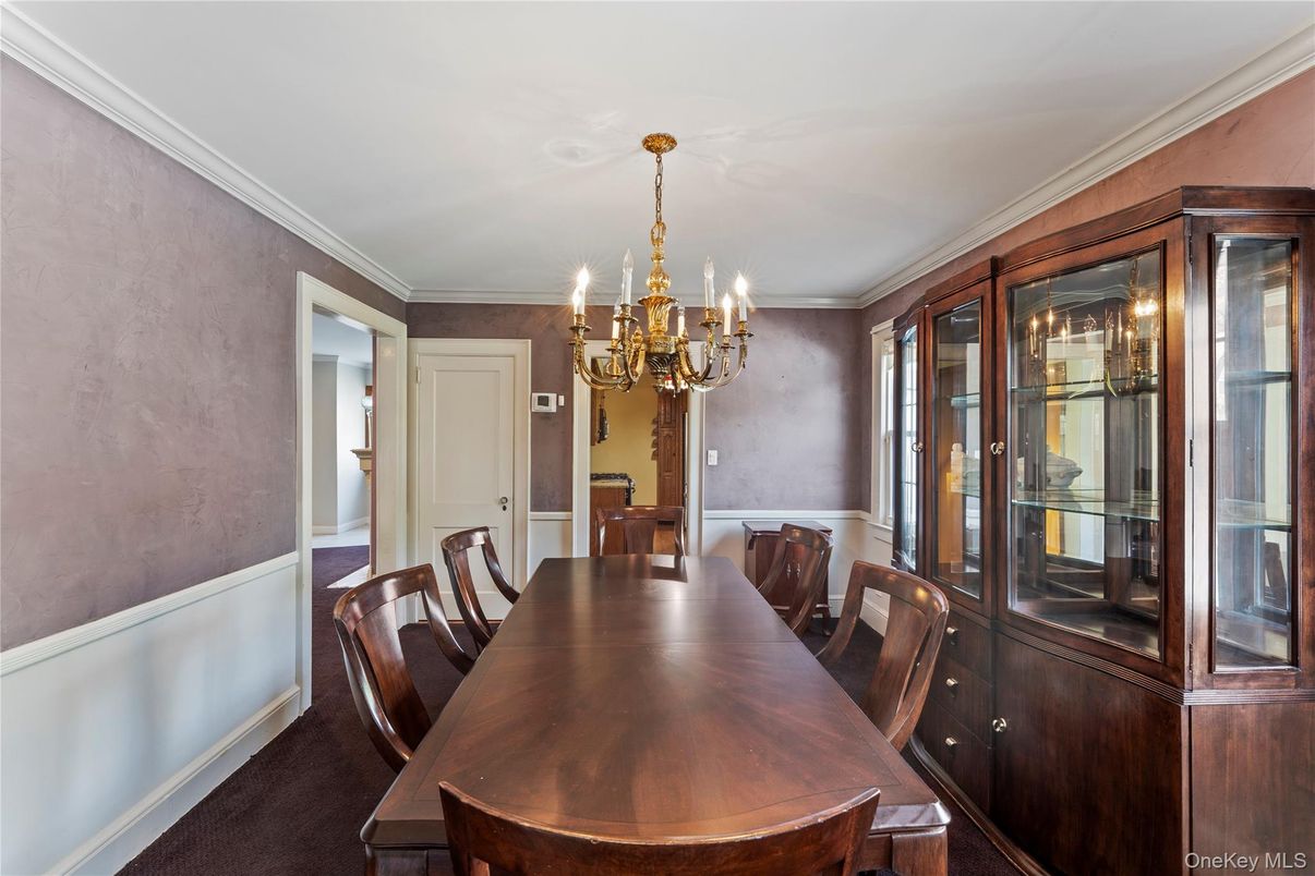 Chandelier, Dining room, Interior