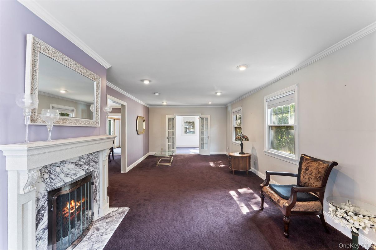 Fireplace, Interior, Recessed Lighting
