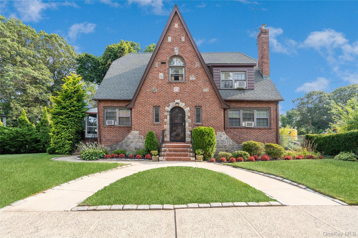 Exterior, Facade, Brick Facade, Tudor Revival