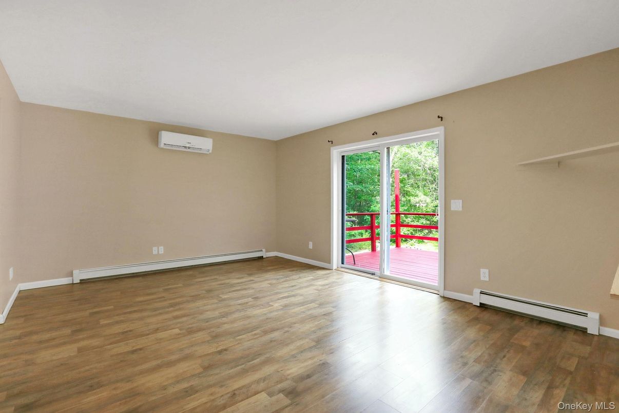 Empty room, Interior, Wood Texture Flooring