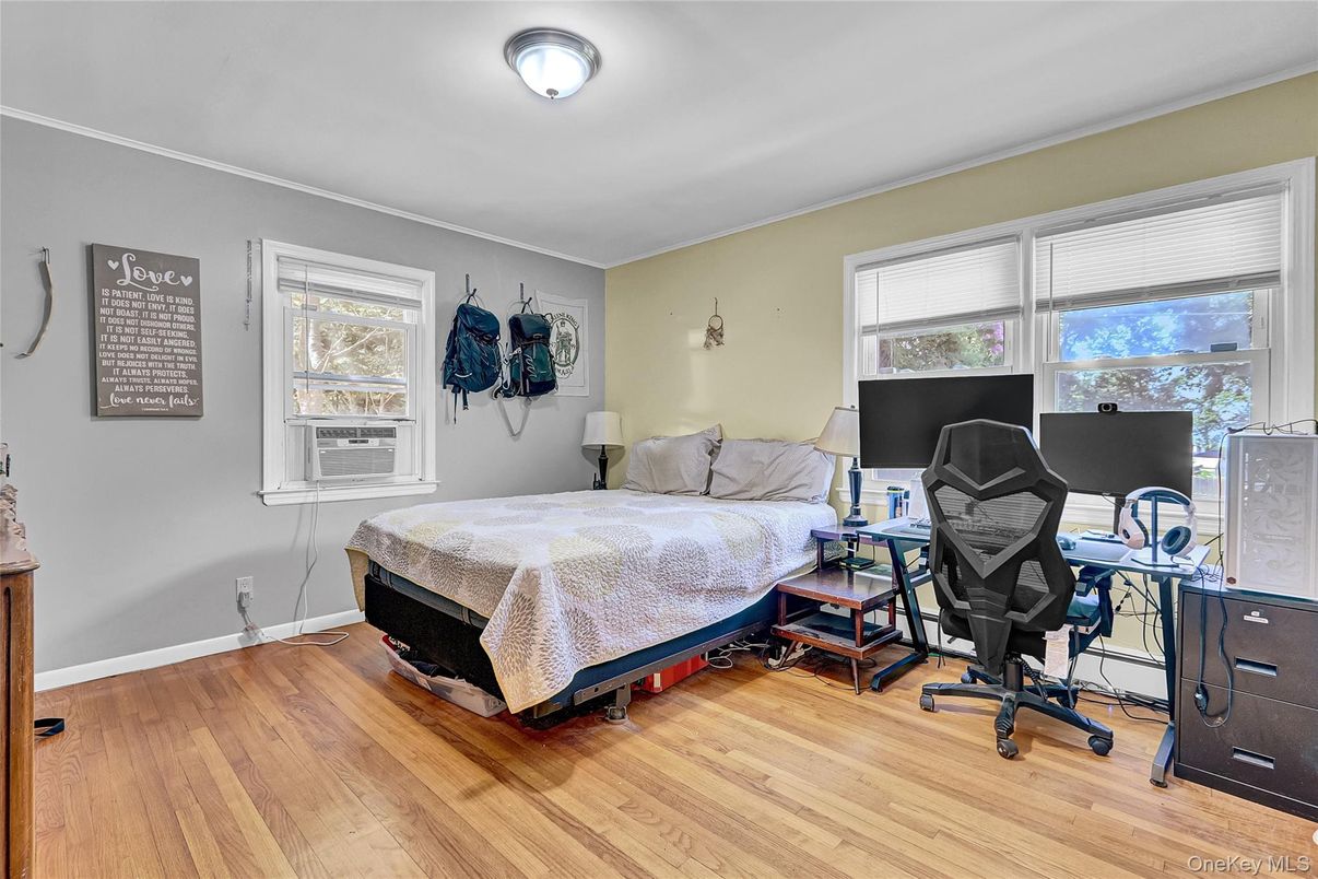 Bedroom, Home Office, Interior, Wood Texture Flooring