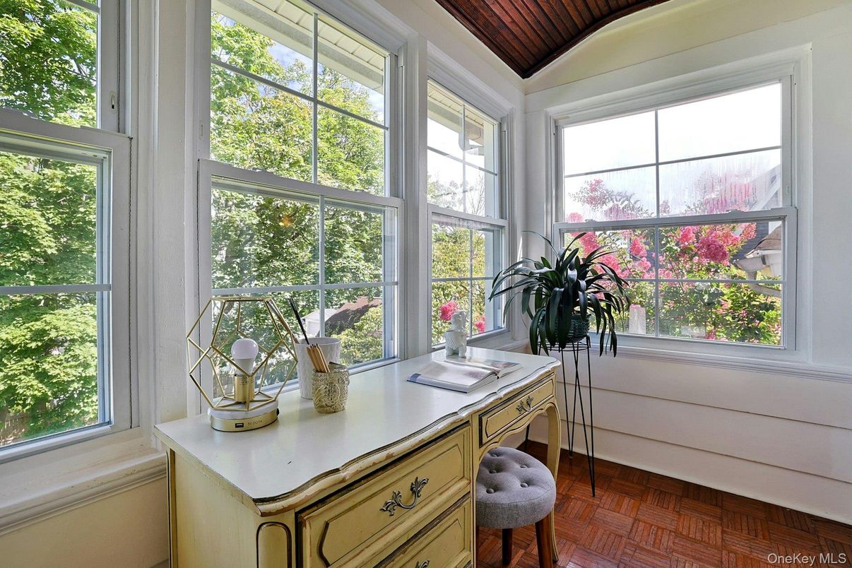 Home Office, Interior, Wood Texture Flooring