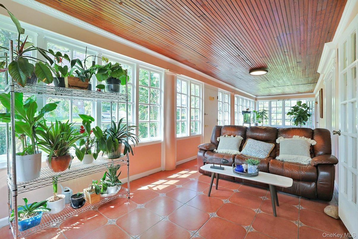 Interior, Living room, Sun Room, Wooden Ceilings
