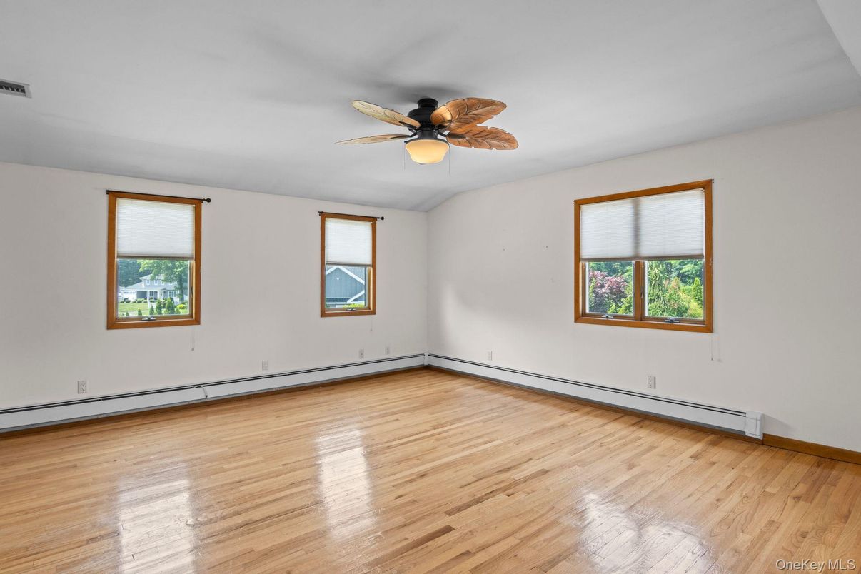Empty room, Interior, Wood Texture Flooring