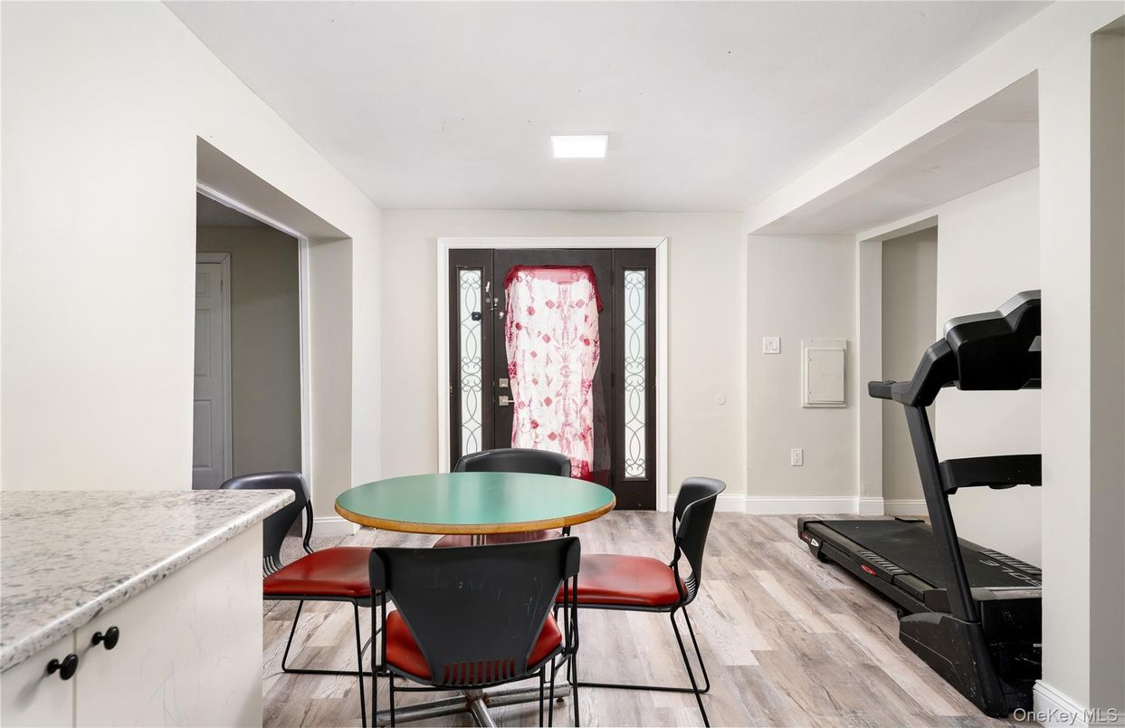 Fitness Equipment, Game Room, Interior, Recessed Lighting, Wood Texture Flooring