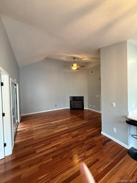 Empty room, Fireplace, Interior, Wood Texture Flooring