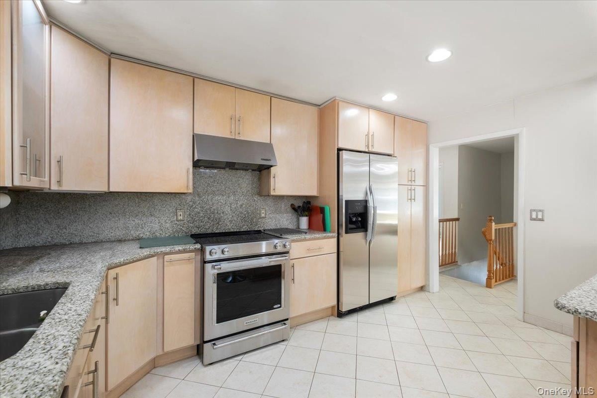 Interior, Kitchen, Recessed Lighting, Stainless Steel Appliances