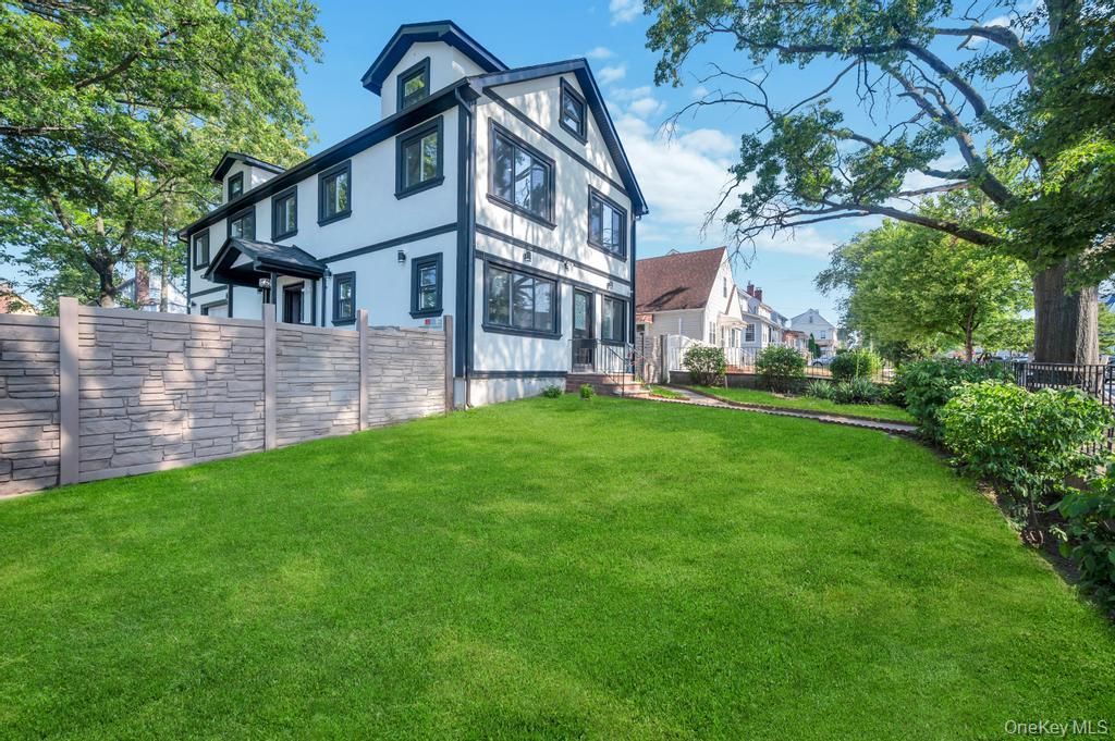 Backyard, Exterior, Facade, Tudor Revival