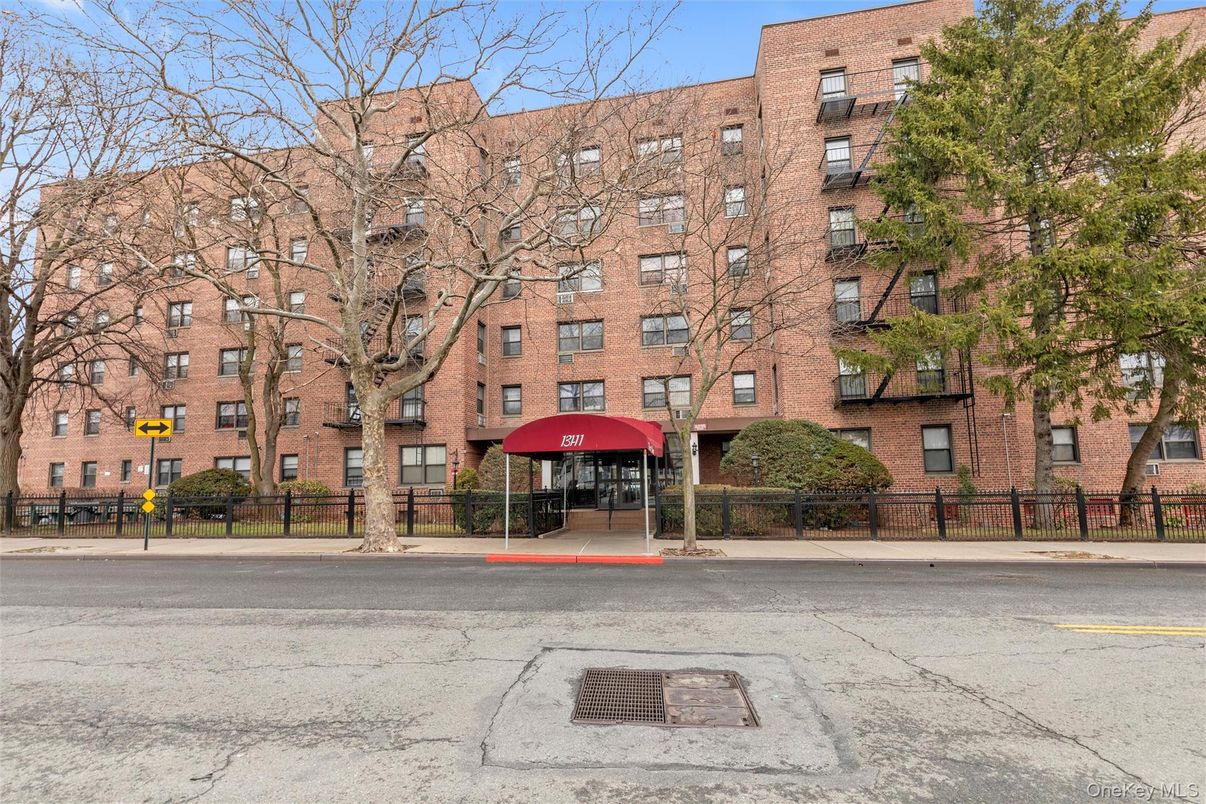 Exterior, Facade, Brick Facade, Condo Building