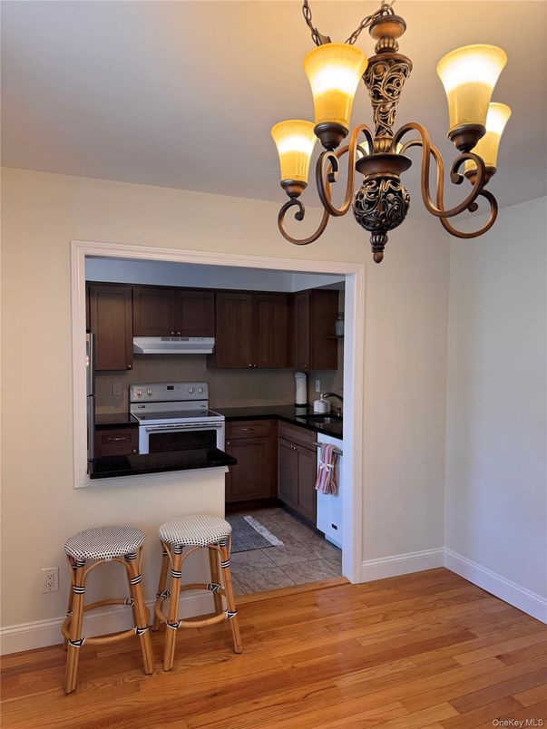 Chandelier, Interior, Kitchen, Wood Texture Flooring