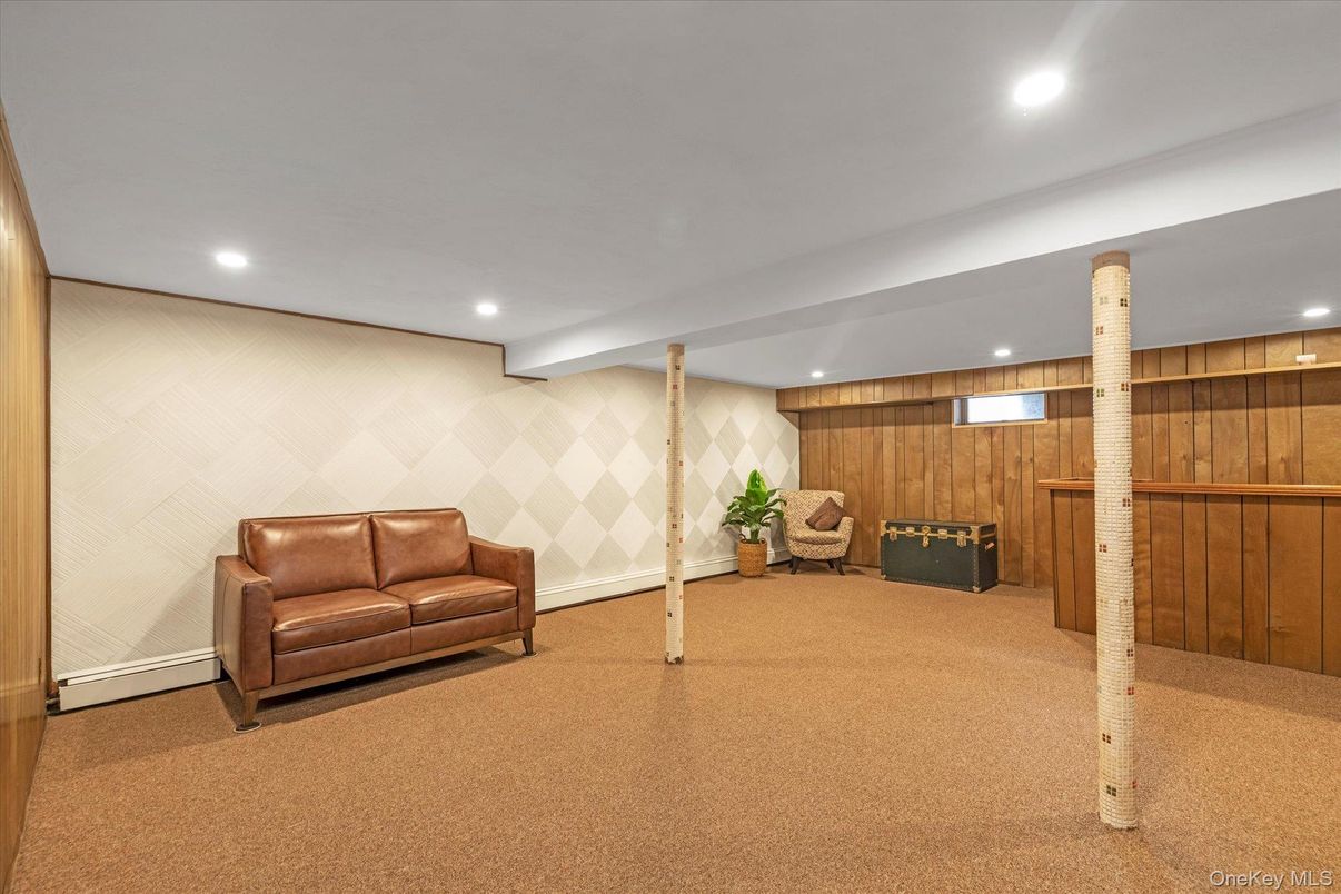 Interior, Recessed Lighting, Wooden Walls