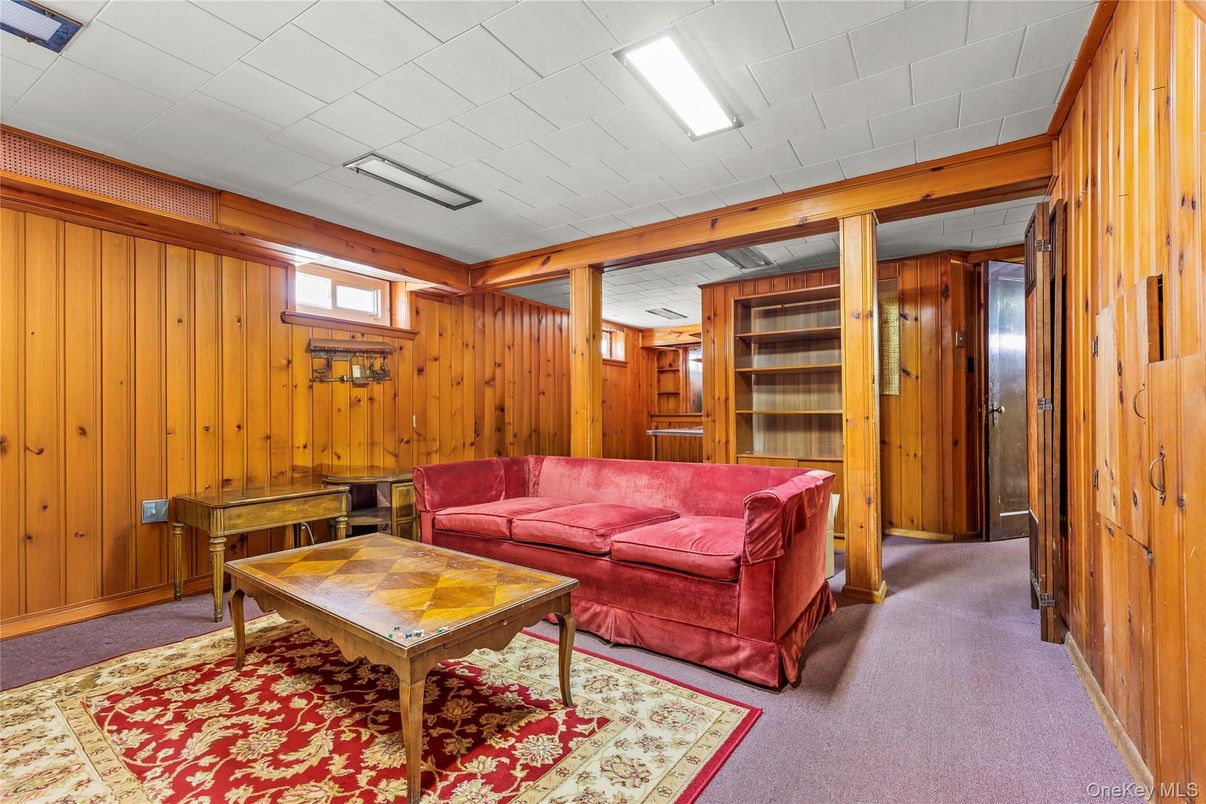 Interior, Living room, Wooden Walls