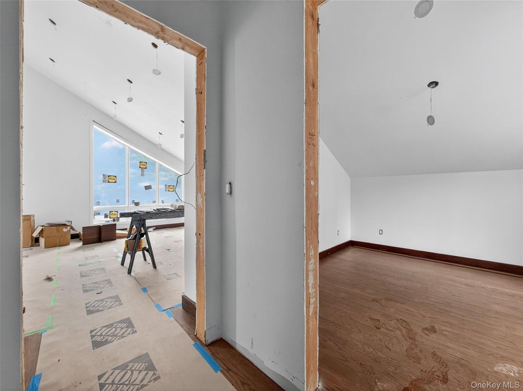 Empty room, Interior, Wood Texture Flooring