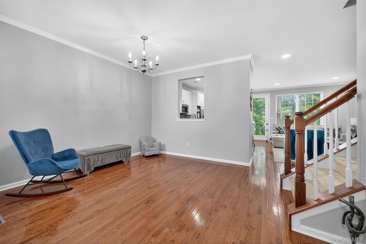 Chandelier, Interior, Recessed Lighting, Wood Texture Flooring