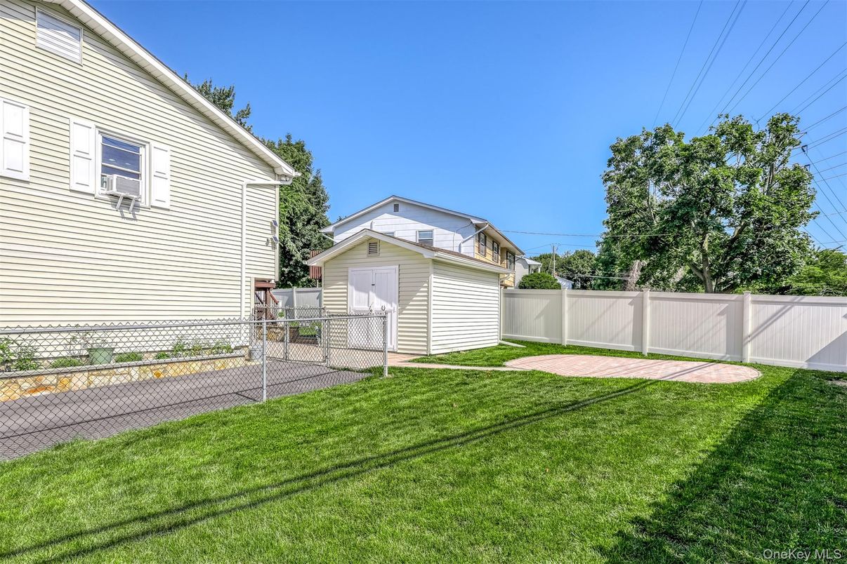 Backyard, Detached Garage, Exterior