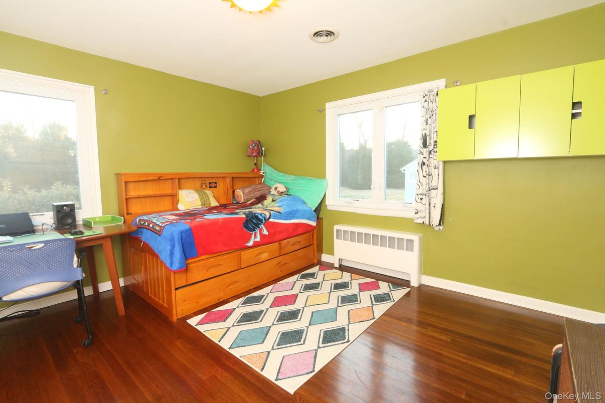 Bedroom, Home Office, Interior, Wood Texture Flooring