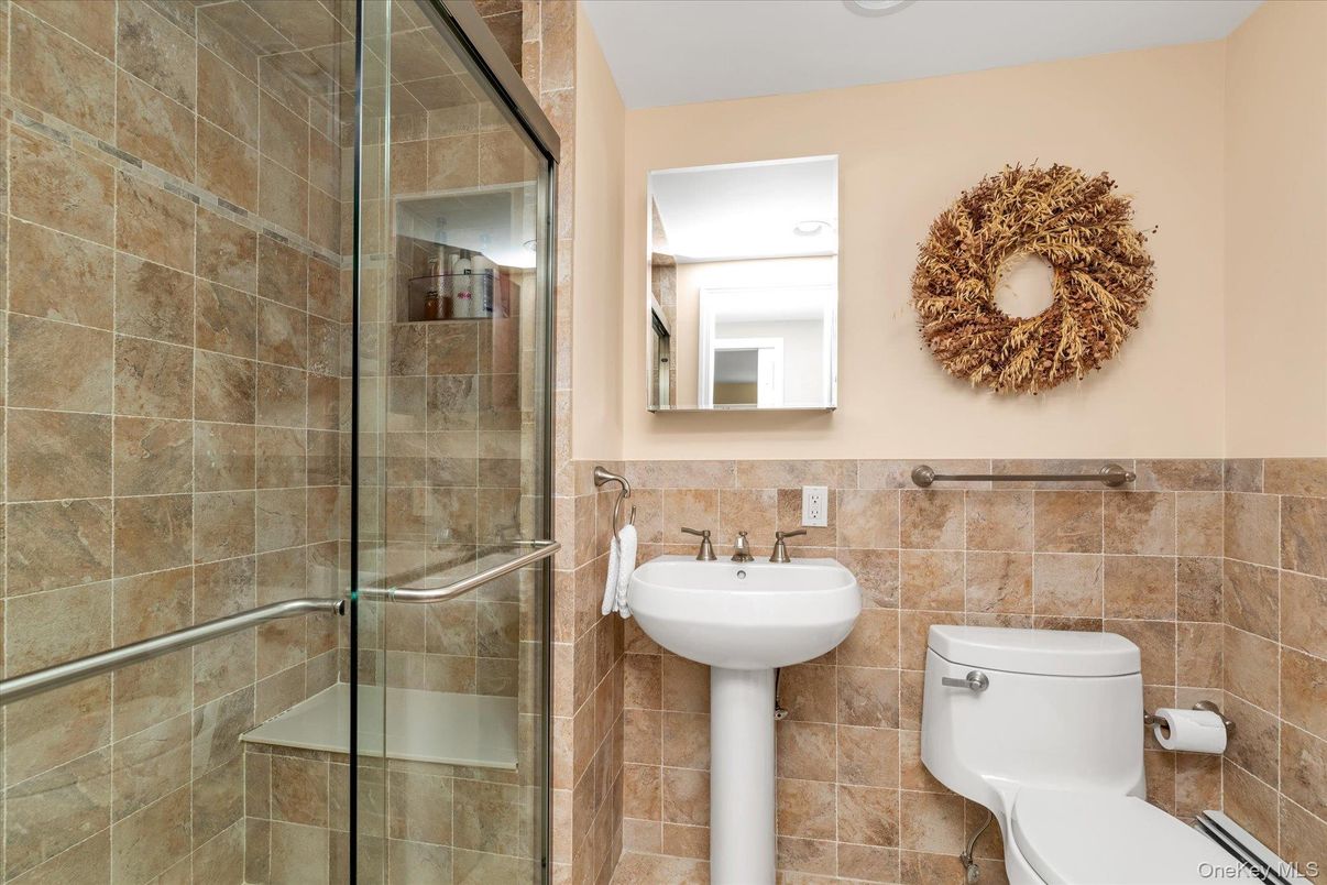 Bathroom, Glass Shower, Interior
