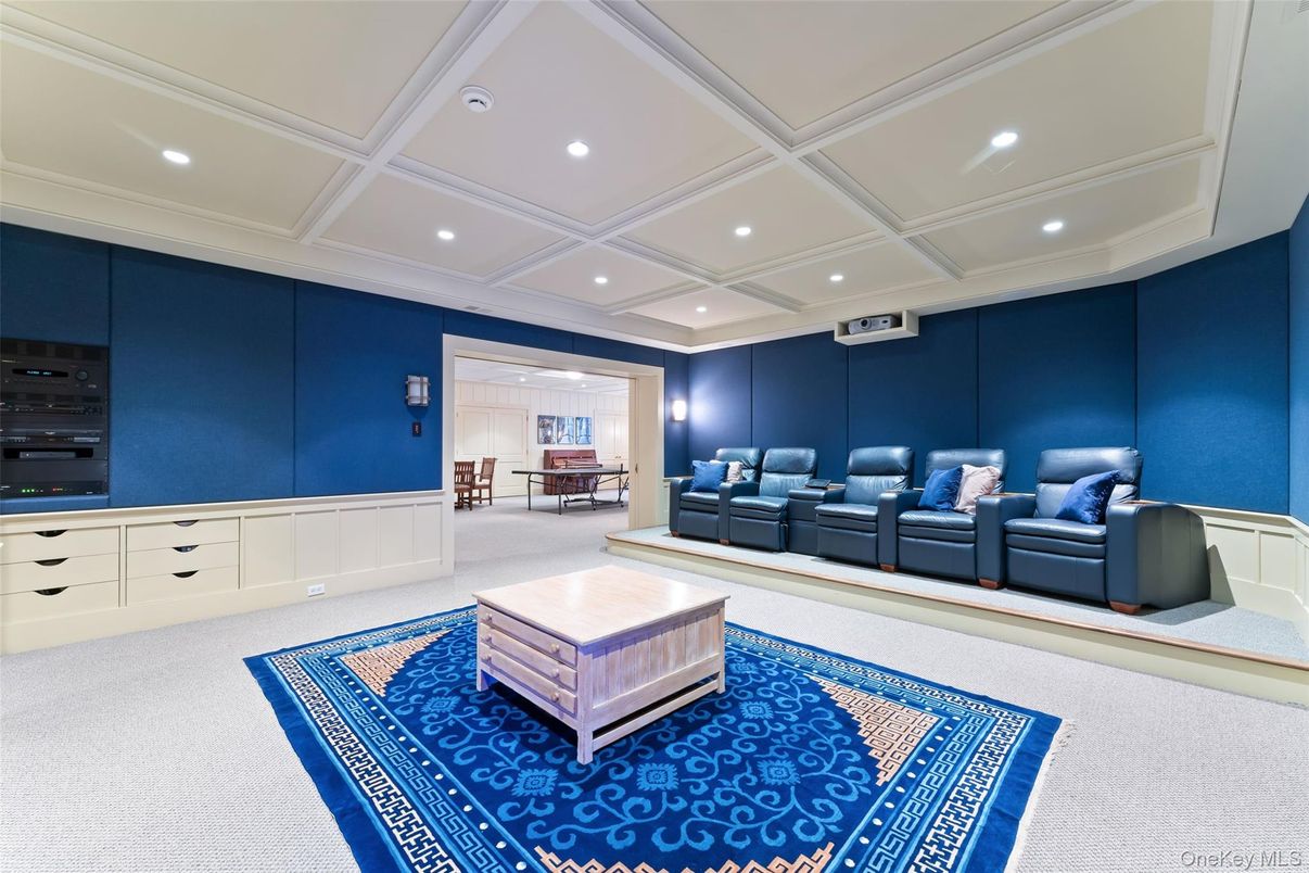 Interior, Recessed Lighting, Theatre Room