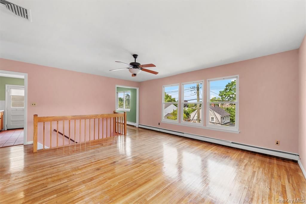 Empty room, Interior, Wood Texture Flooring