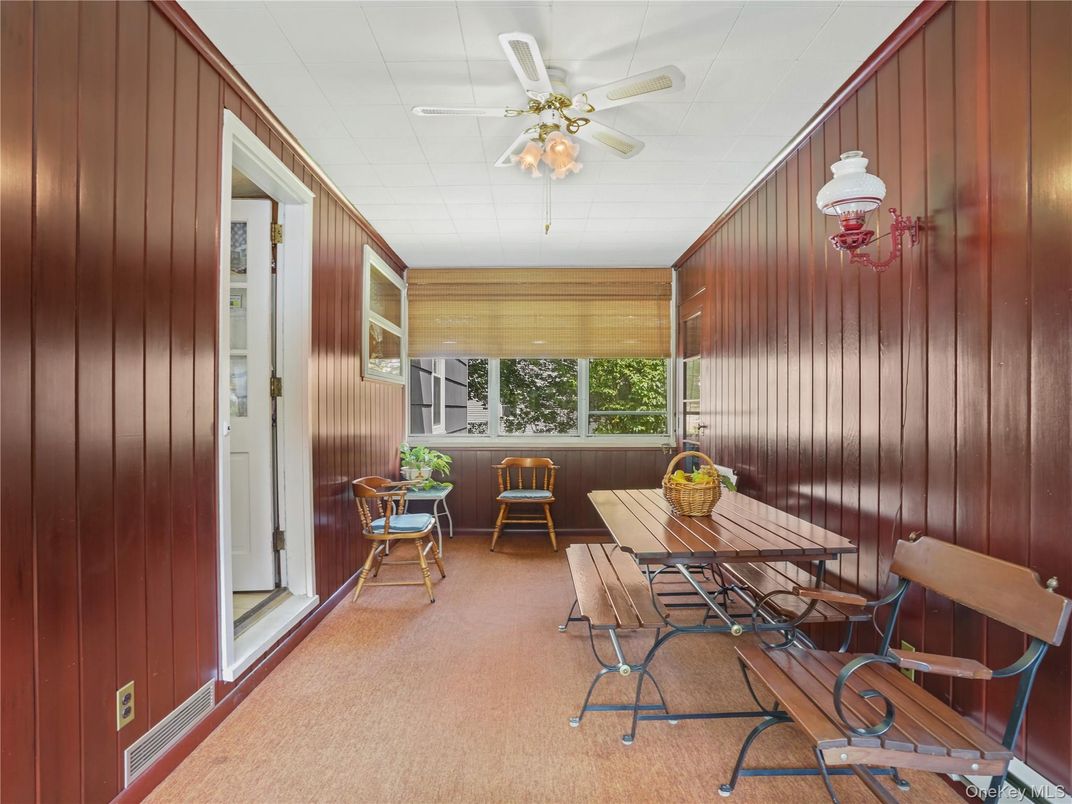 Dining room, Interior, Wooden Walls