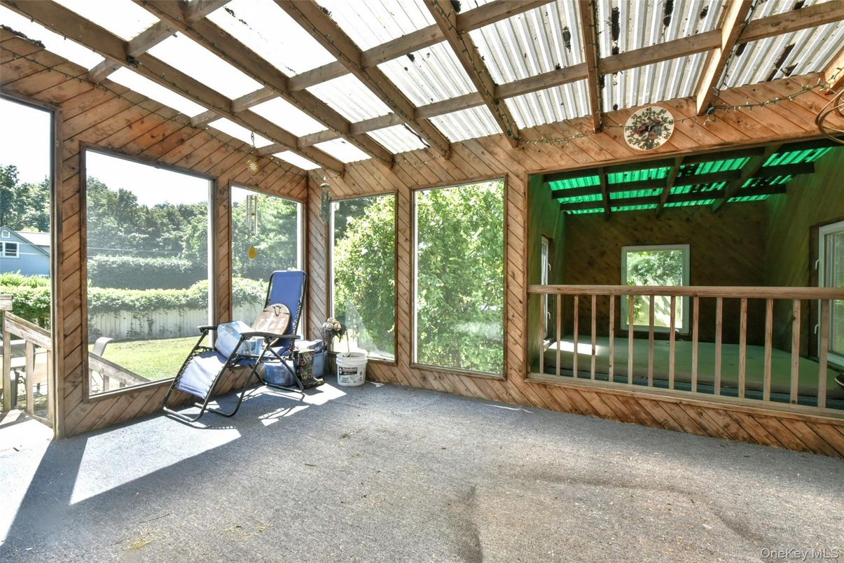 Interior, Sun Room, Wooden Walls