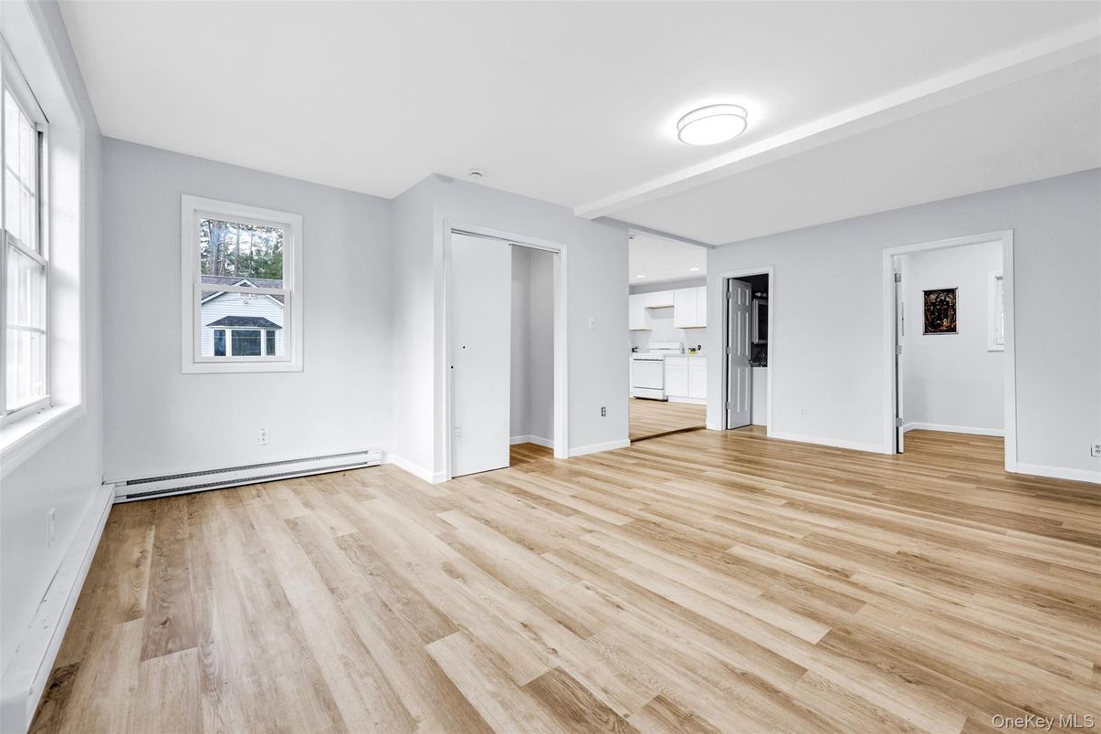 Empty room, Interior, Wood Texture Flooring