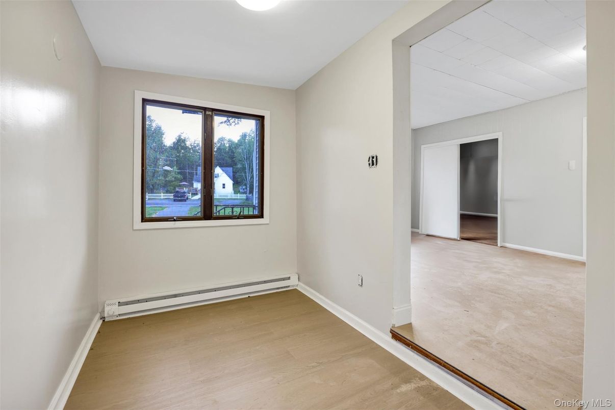 Empty room, Interior, Wood Texture Flooring