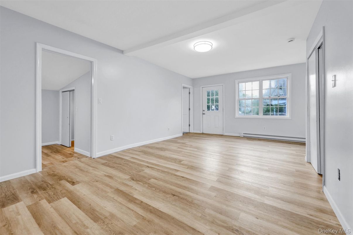 Empty room, Interior, Wood Texture Flooring