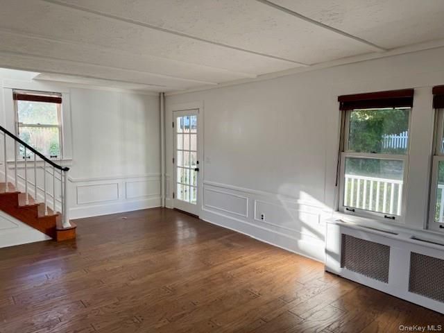 Empty room, Interior, Wood Texture Flooring