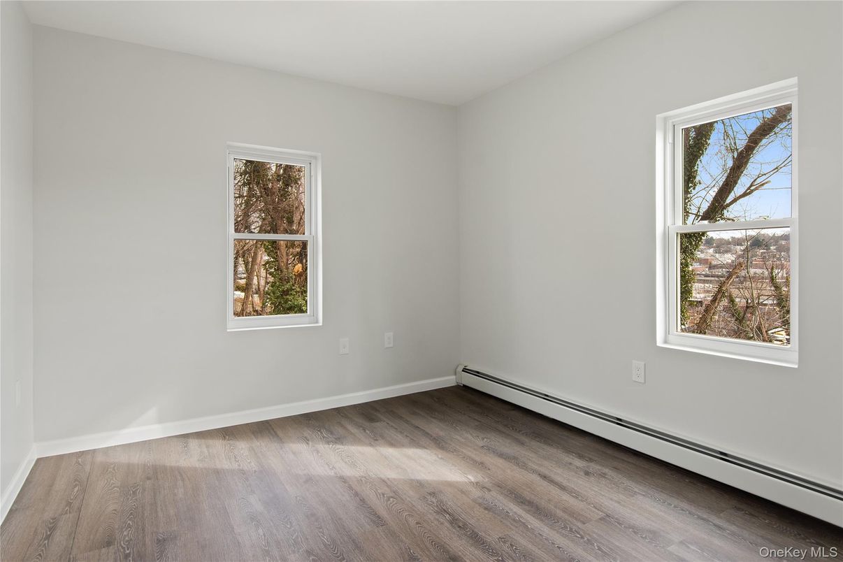 Empty room, Interior, Wood Texture Flooring
