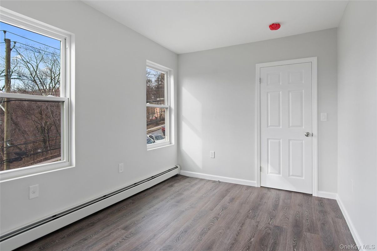 Empty room, Interior, Wood Texture Flooring