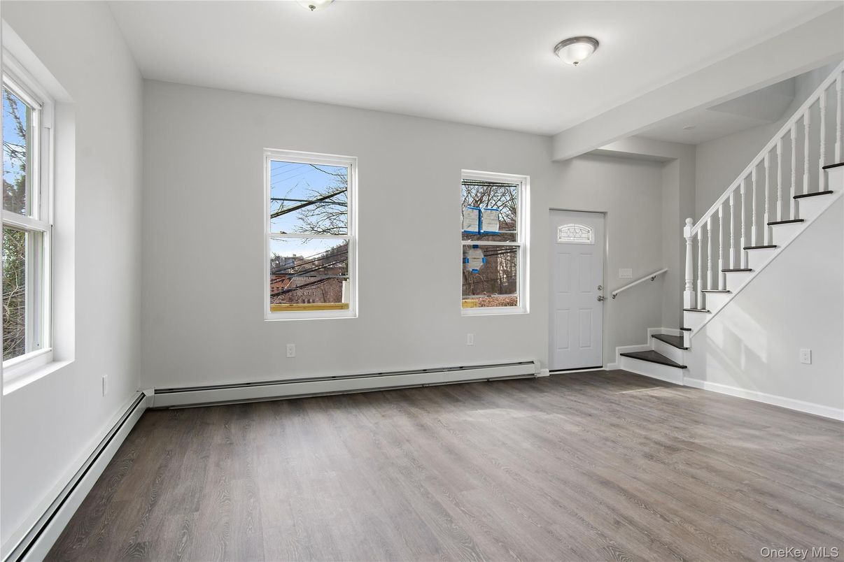 Empty room, Interior, Wood Texture Flooring