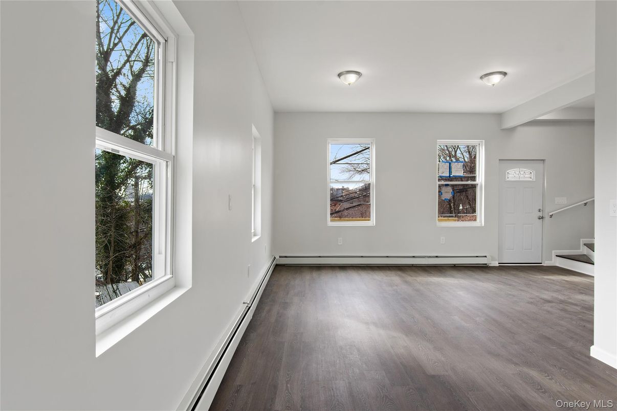 Empty room, Interior, Wood Texture Flooring