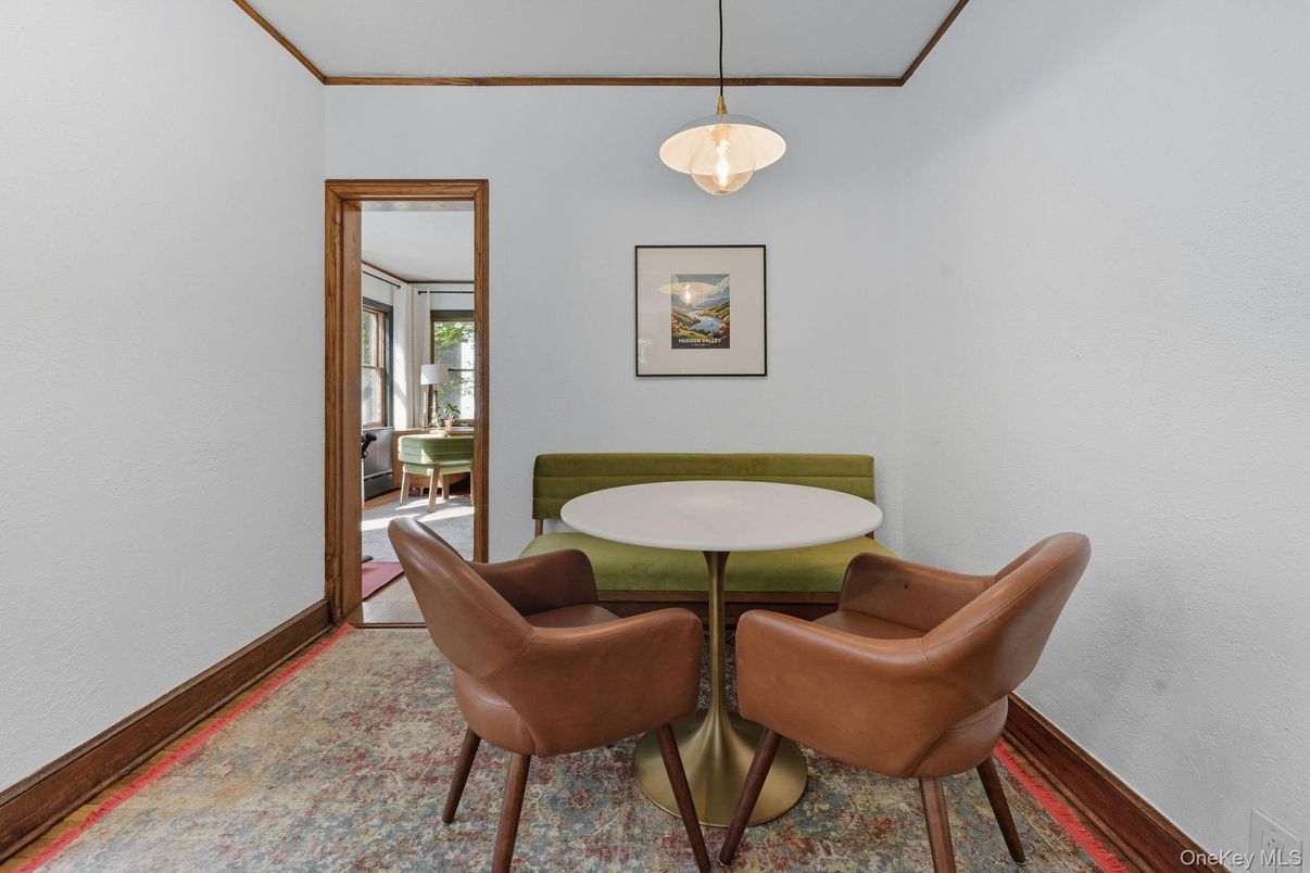 Dining room, Interior, Pendant Lights