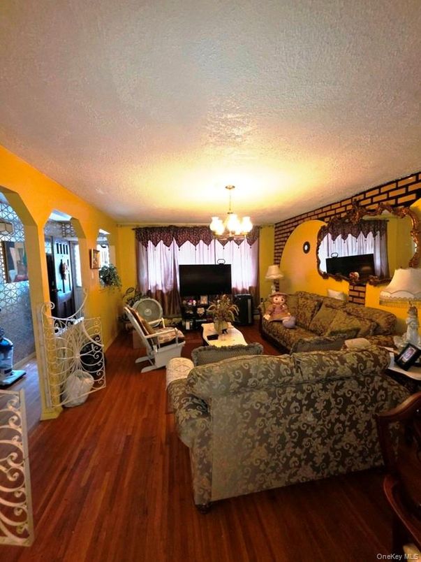 Chandelier, Interior, Living room, Wood Texture Flooring